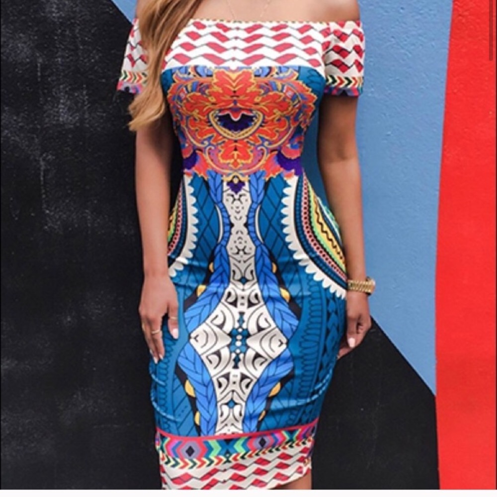 Colorful dress
